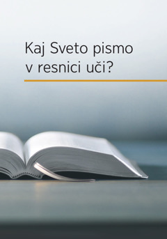 Knjiga Kaj Sveto pismo v resnici uči?