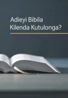 Nkanda, ‘Adieyi Nkand’a Nzambi Ulenda Kutulonga?’