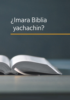 Libro ¿Imara Biblia yachachin?