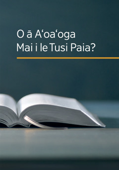 O le tusi ʻO ā Aʻoaʻoga Mai i le Tusi Paia?’