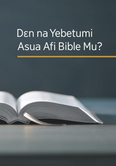 ‘Dɛn na Yebetumi Asua Afi Bible Mu?’ nhoma no