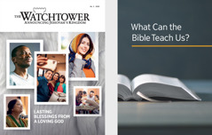 The book ‘What Can the Bible Teach Us?’ and ‘The Watchtower’ No. 3 2020.