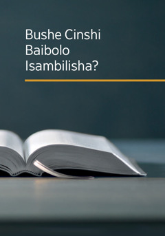 Icitabo icitila ‘Bushe Cinshi Baibolo Isambilisha?’