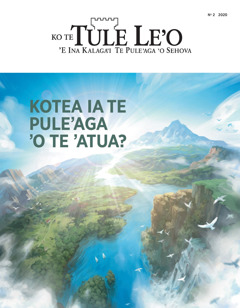 Te kupu tafito ʼo ‘Te Tule Leʼo’ N° 2 ʼo te taʼu 2020, ‘Kotea Ia Te Puleʼaga ʼo Te ʼAtua?’