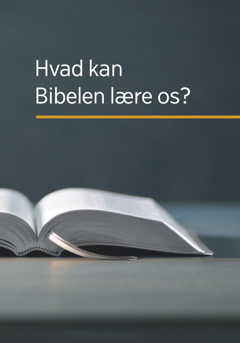 Bogen ‘Hvad kan Bibelen lære os?’