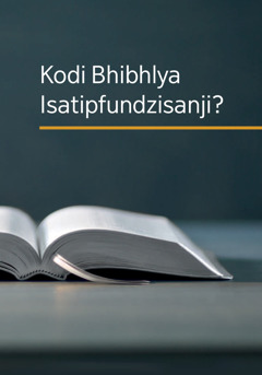 Bukhu ‘Kodi Bhibhlya Isatipfundzisanji?’