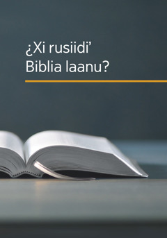 Libru: ¿Xi rusiidiʼ Biblia laanu?