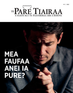 ‘Te Pare Tiairaa’ No 1 2021.