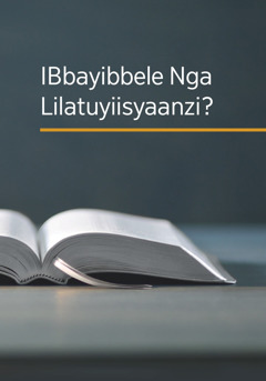 Bbuku litegwa ‘IBbaibbele Nga Lilatuyiisyaanzi?’