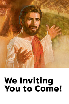 Invitation for the Memorial of Jesus’ death, entitled ‘You Welcome to Attend!’