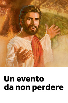 L’invito alla Commemorazione della morte di Gesù, intitolato “Un evento da non perdere”.