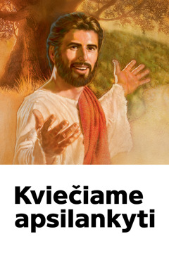 Kvietimas į Jėzaus mirties minėjimą.