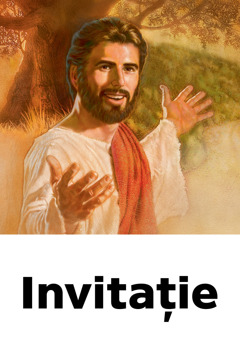 Invitație la Comemorarea morții lui Isus