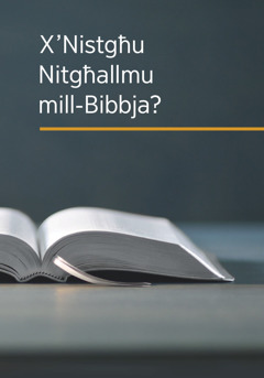 Il-​ktieb ‘X’Nistgħu Nitgħallmu mill-​Bibbja?’