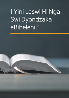 Buku leyi nge, ‘I Yini Leswi Hi Nga Swi Dyondzaka eBibeleni?’