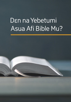 ‘Dɛn na Yebetumi Asua Afi Bible Mu?’ nhoma no.