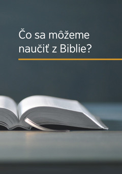 Kniha Čo sa môžeme naučiť z Biblie?