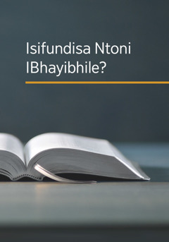 Incwadi ethi ‘Isifundisa Ntoni IBhayibhile?’