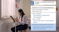 Icikope ukufuma muli vidio itila “Kuti Mwaba ne Nsansa nga Muleleka Yehova Alemwafwa Ukwishiba Ifya Kupanga Abasambi—Mulebomfya Ifitwafwa Ukusanga Ifyebo.” Ba Neeta balefwaya ifyebo ifilanda pa fyo ifintu fyaishilebako mu “Icitabo ca Kwafwa Ukusanga Ifyebo.”