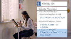 Ko he pāki ʼo te ʼata viteo “E Tou Fiafia ʼi Te Fai ʼo Ni Tisipulo Moka Tou Tali Te Tokoni ʼa Sehova: Te ʼu Meʼa Gaue Ki Te ʼu Fekumi.” ʼE fakaʼaogaʼi e Neeta te “Kumiʼaga Tohi” moʼo maʼu he ʼu fakamahino ʼo ʼuhiga mo te fakatupu.