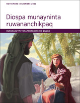 Diospa munayninta ruwananchikpaq huñunakuypi yanapawaqninchik qillqa (noviembre–diciembre 2021).
