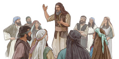 Ο Ιησούς του Ναυή απευθύνει τα τελικά του λόγια προς το έθνος του Ισραήλ.