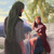 La profetessa Debora, seduta sotto una palma, incoraggia Barac ad aiutare il popolo di Dio.