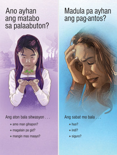 Ang mga tract nga “Ano Ayhan ang Matabo sa Palaabuton?” kag “Madula Pa Ayhan ang Pag-antos?”