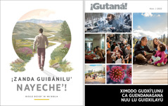 Folletu «¡Zanda guibániluʼ nayecheʼ!» ne revista ¡Gutaná!, número 1 de 2022.