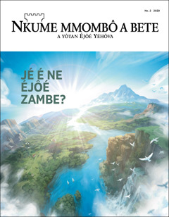 “Nkume mmombô a bete No. 2 ya mbu 2020 a ne nlô ajô na, “Jé é ne Éjôé Zambe?”