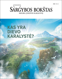 „Sargybos bokštas“ 2020 Nr. 2 pavadinimu „Kas yra Dievo Karalystė?“