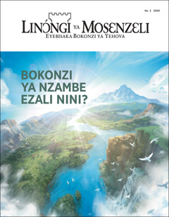 “Linɔ́ngi ya Mosɛnzɛli” No. 22020, oyo ezali na motó ya likambo “Bokonzi ya Nzambe ezali nini”