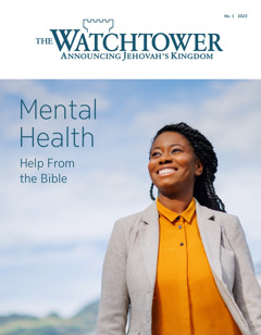 “The Watchtower” Nọnzi 1 2023, nọn mhọn uhọnmhọn-ọta nọn yọle “Mental Health​—⁠Help From the Bible.”