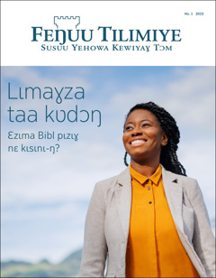 «Feŋuu Tilimiye» No. 1 2023, tɔm ñʋʋ «Lɩmaɣza taa kʋdɔŋ—Ɛzɩma Bibl pɩzɩɣ nɛ kɩsɩnɩ-ŋ? »