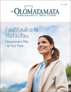 “Le Olomatamata” Nu. 1 2023, ua faamatuaina “Faafitauli o le Mafaufau​—Fesoasoani Mai i le Tusi Paia.”