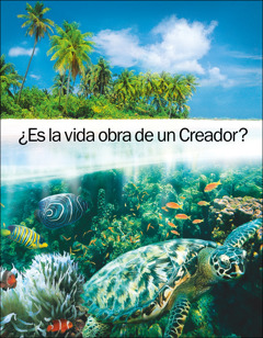 El folleto “¿Es la vida obra de un Creador?”.