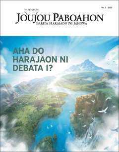 Majalah “Joujou Paboahon” na marjudul “Aha do Harajaon ni Debata i?”
