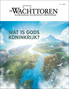 Het tijdschrift ‘De Wachttoren’ met de titel: ‘Wat is Gods Koninkrijk?’