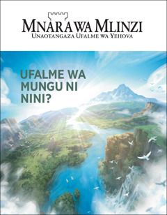 Toleo la gazeti “Mnara wa Mlinzi” lenye kichwa “Ufalme wa Mungu Ni Nini?”