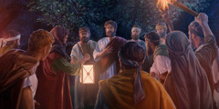 Ныв уӕлейӕ ӕвдыст: Йесо ӕмӕ йӕ 12 апостолы стъолы алыварс бадынц ӕмӕ Куадзӕны ӕхсӕвӕр хӕрынц.