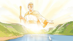 Yesu weka Ntinu ku diyilu, ayi benonuna nkaw′andi ku paladizu va ntoto.