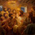 Jesus talking to his faithful apostles.