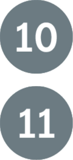 Ádahooníiłii 10 and 11.