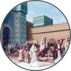 Israelitas saindo de Babilônia.