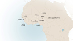 Sran Ble mɛn’n i wia atɔliɛ lɔ lika wie mɔ Izraɛli Itajobi dili junman lɔ’n: Konakri, Gine; Siera Leɔnin; Niame, Nizɛɛ; Kano, Orisunbare, yɛ Legɔsu, Nizeria.