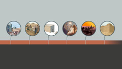 Eine Zeitleiste mit bedeutenden Ereignissen aus der Zeit von Haggai, Sacharja und Esra (alle Angaben v. u. Z.). 537: Jüdische Gefangene verlassen Babylon. 520: Haggai und Sacharja prophezeien in Jerusalem. 515: Der Tempel in Jerusalem. 484: Königin Esther vor dem Thron von Ahasverus. 468: Esra ist mit einer Karawane unterwegs. 455: Die Mauer von Jerusalem.