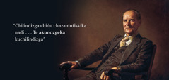 Mubali Frederick Franz. Pachithuzi chaki pe mazu ngakuti, “Chilindizga chidu chazamufiskika nadi . . . Te akunozgeka kuchilindizga.”