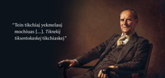 Tokniuj Frederick Franz. Inakastan ijkuiliujtok nejin: “Tein tikchiaj yekmelauj mochiuas [...]. Tiknekij tiksentokaskej tikchiaskej”.