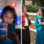 Collage: 1. A young sister looks at social media posts on her phone. 2. The same sister happily converses with another sister in the field ministry.