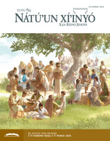 Ta̱ Jesús táxira si̱ta̱váʼa xíʼin ti̱a̱ká ndaʼa̱ na̱ discípulora. Ta na̱ discípulora táxina ña̱yóʼo kuxu ku̱a̱ʼání na̱ ta̱a, ná ñaʼá xíʼin na̱ va̱lí.